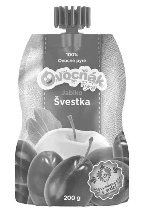 Ovocňák Pyré jablko švestka 200 g